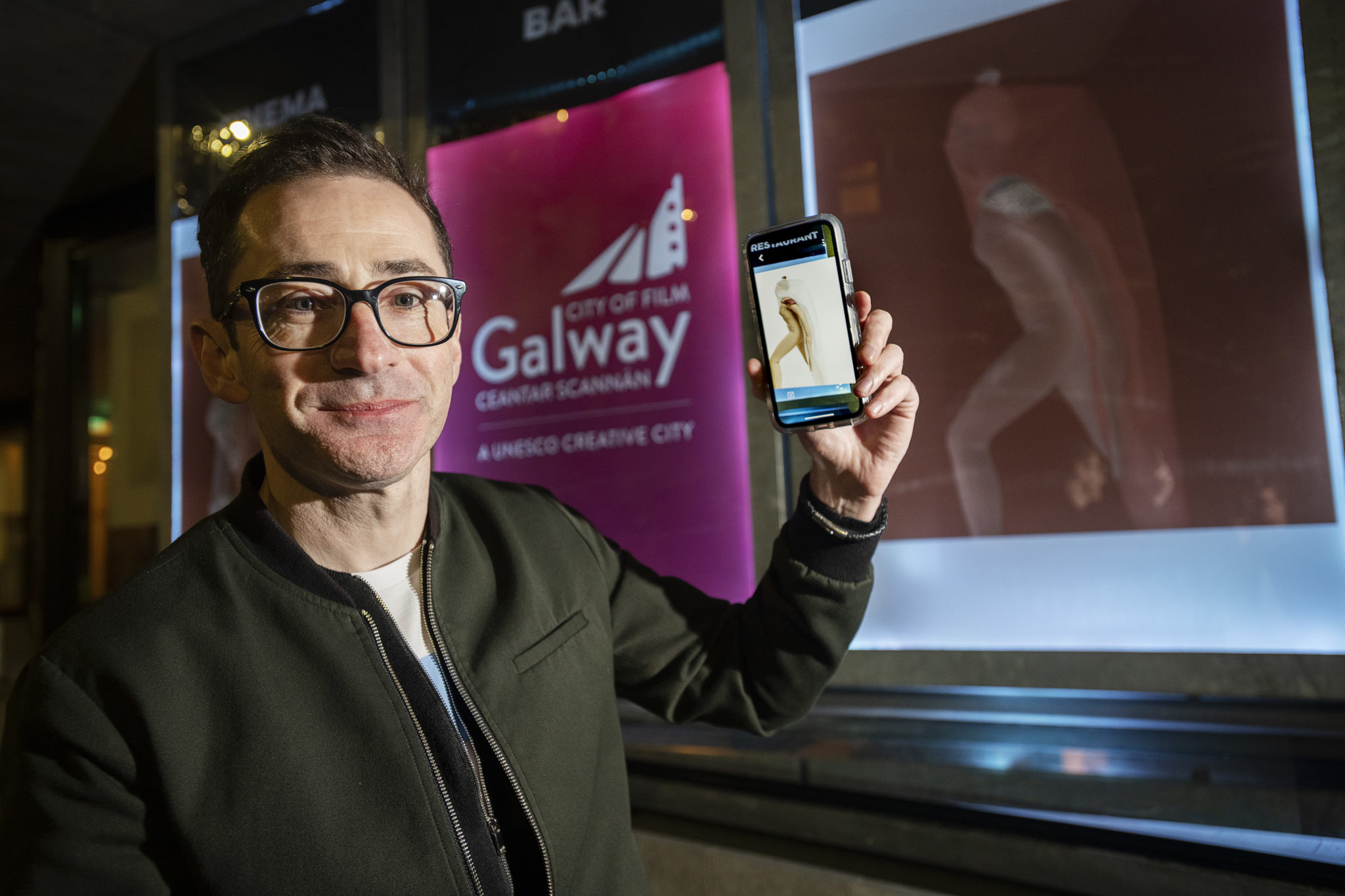 Augmented Reality - Martin Maguire’s Project Archetype on display at Pálás Galway