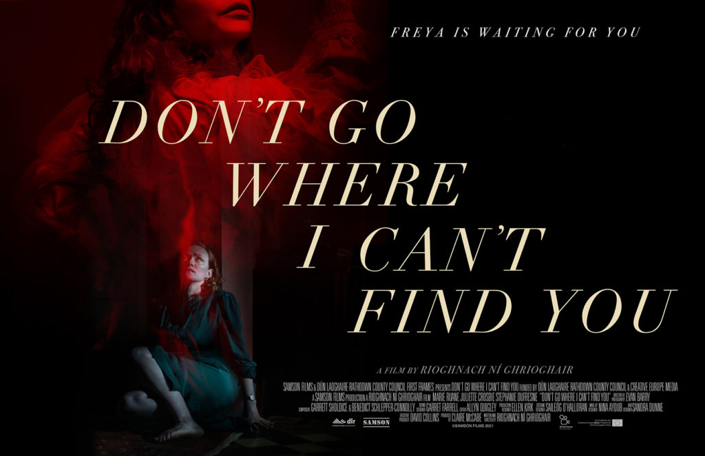 Don't Go Where I Can't Find You banner designed by Ben Parker