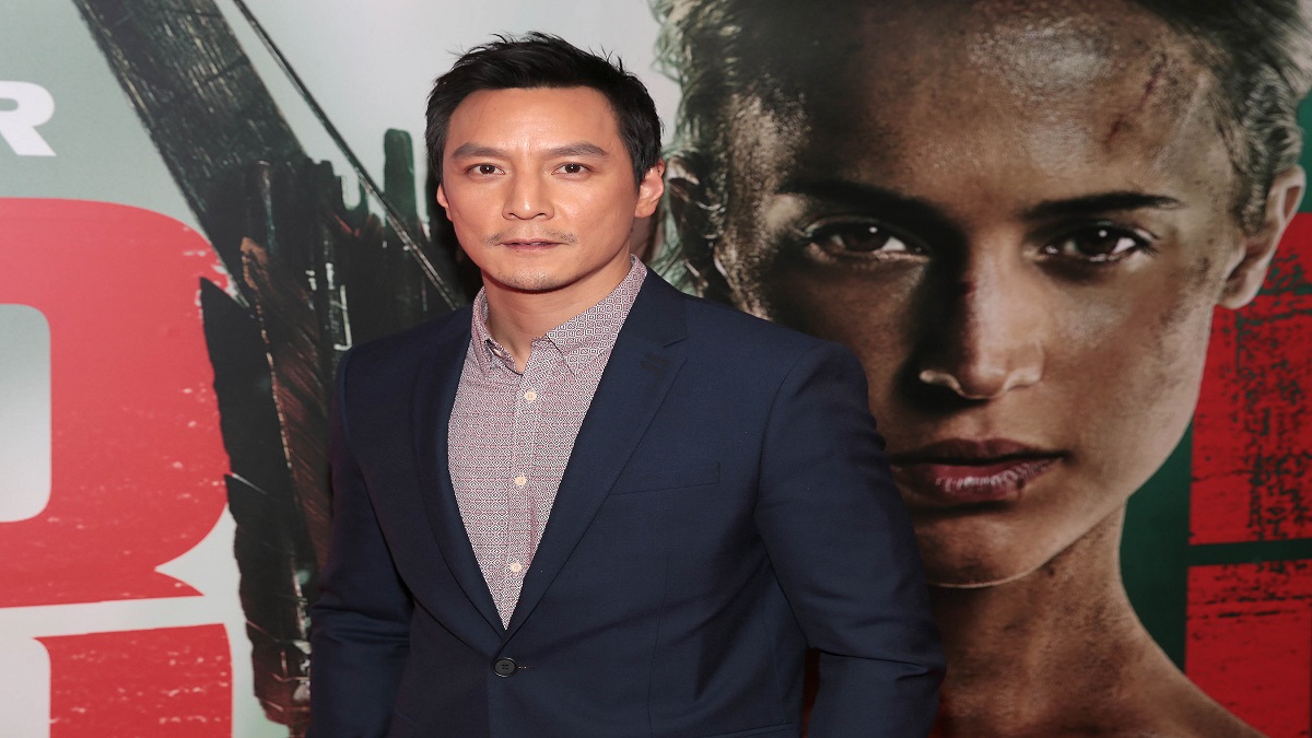 Daniel Wu at Tomb Raider Irish Red Carpet