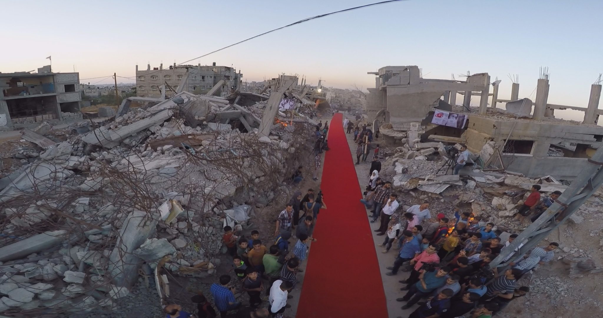 The Red Carpet Film Festival in Gaza in previous years.