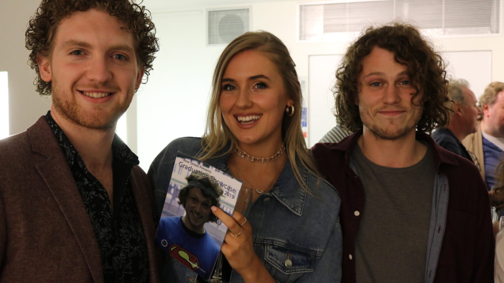 Graduates Donnall C Courtney, Chelsea OToole, and Cian Flynn