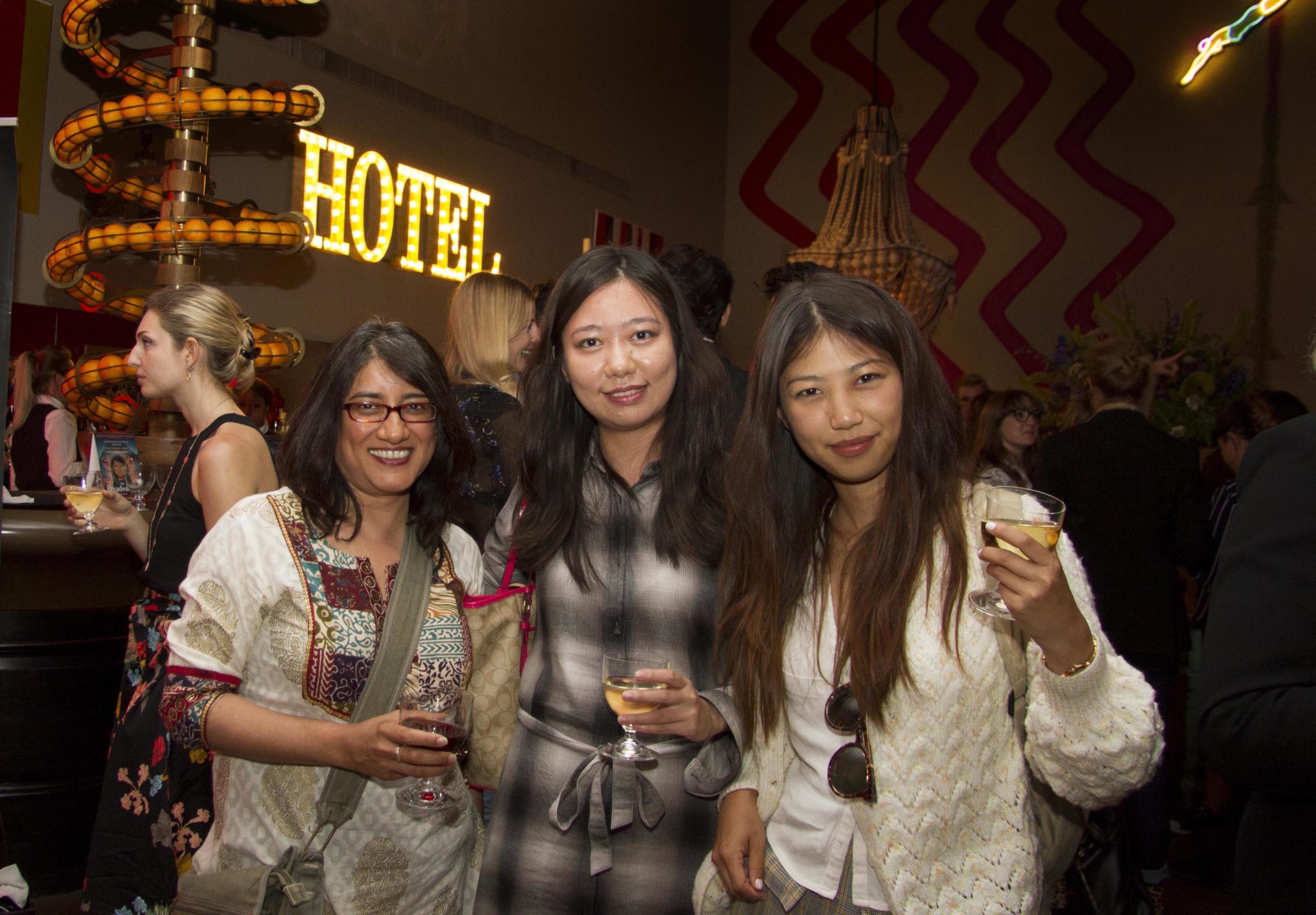 Linda Duan, Jane Lin and Nina Zushi Ramsey