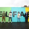 Film Director, Tony Devlin; Star of Ballywalter, Patrick Kielty; Belfast Film Festival Programmer, Rose Baker and Director of Belfast Film Festival, Michelle Devlin.