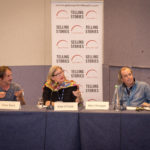 A judging panel from the Script Pitching Competition at the Galway Film Fleadh.