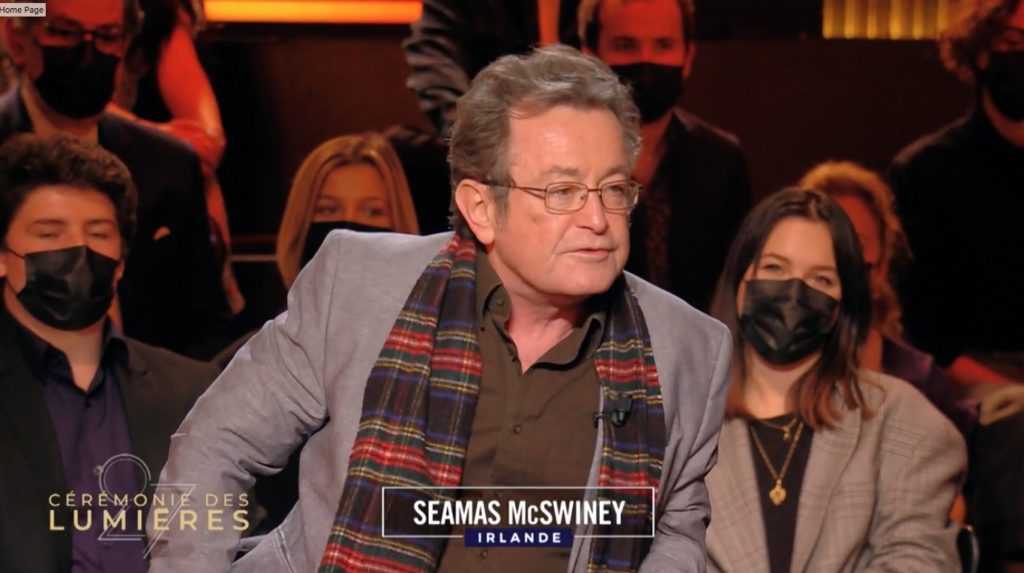 Seamas McSwiney, representing Scannain and Ireland