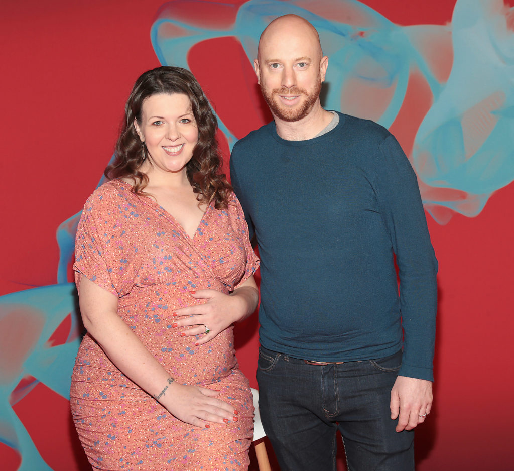 Lisa McGee and Toby Beer from The Deceived at Virgin Media Television's Autumn launch as the broadcaster unveiled its new season of programming from the VMTV studios in Ballymount,Dublin Pictures Brian McEvoy