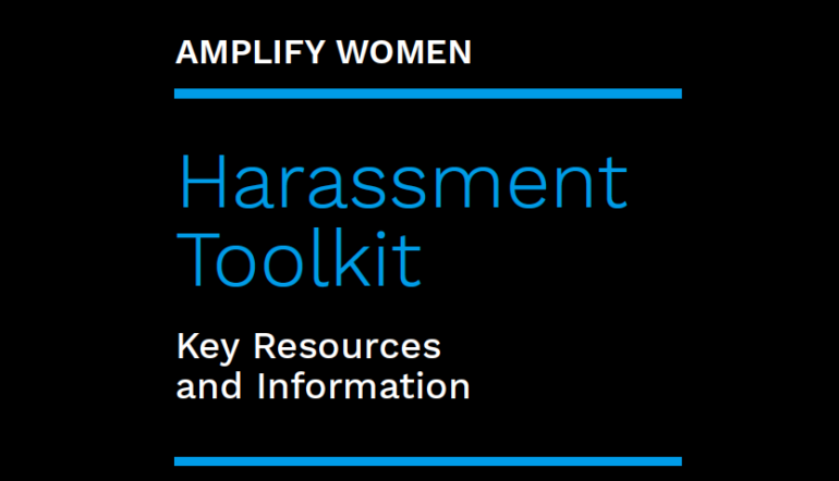 Amplify Women Harassment Toolkit