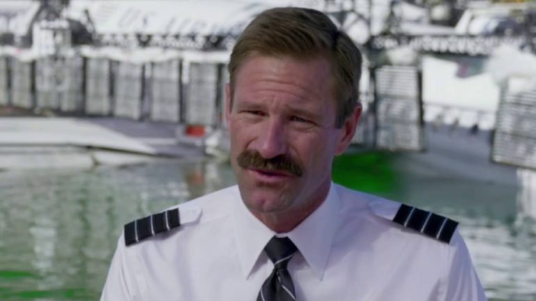 Aaron Eckhart - Sully Interview