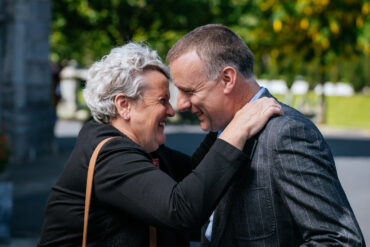Rose Henderson and Liam O Mochain in ABODE