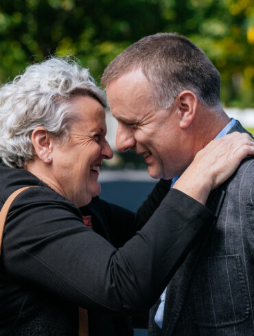 Rose Henderson and Liam O Mochain in ABODE