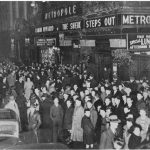 Crowds queuing at the Metropole c. 1938. (National Library of Ireland)