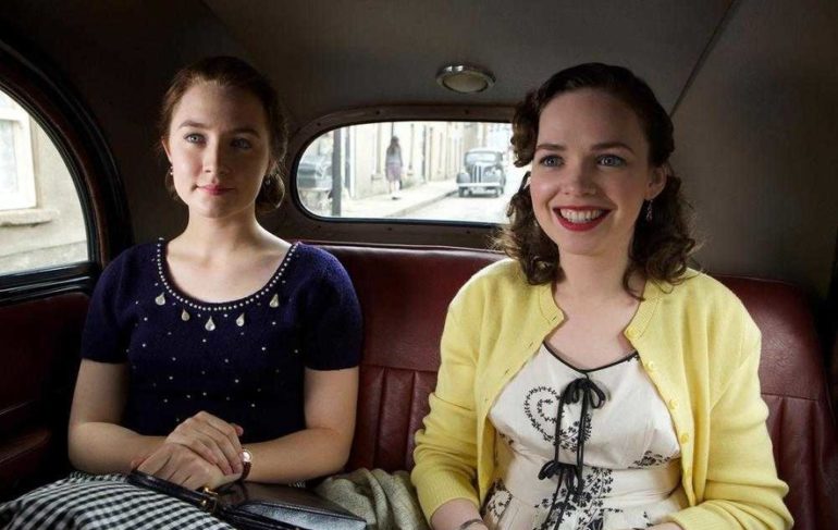 Eileen O'Higgins and Saoirse Ronan in Brooklyn