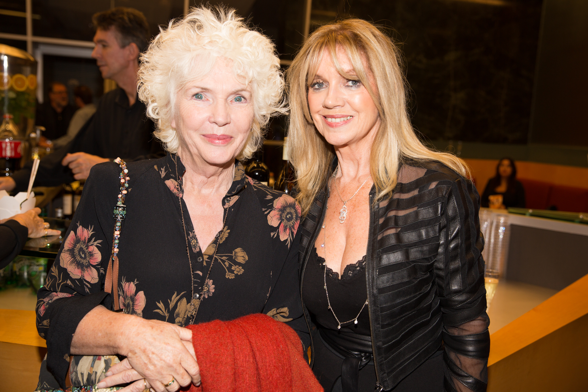 Actress Fionnula Flanagan and Bernadette O’Neill at Opening Night of Irish Screen America LA