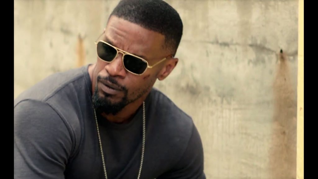 Watch Jamie Foxx acting masterclass for Sleepless Scannain
