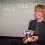 Kerry Film Festival presents the Maureen O'Hara award to 2017 recipient Director and Editor Emer Reynolds at a ceremony in Dublin today. Here, Reynolds is gracious and generous to her colleagues and predecessors during her acceptance speech.