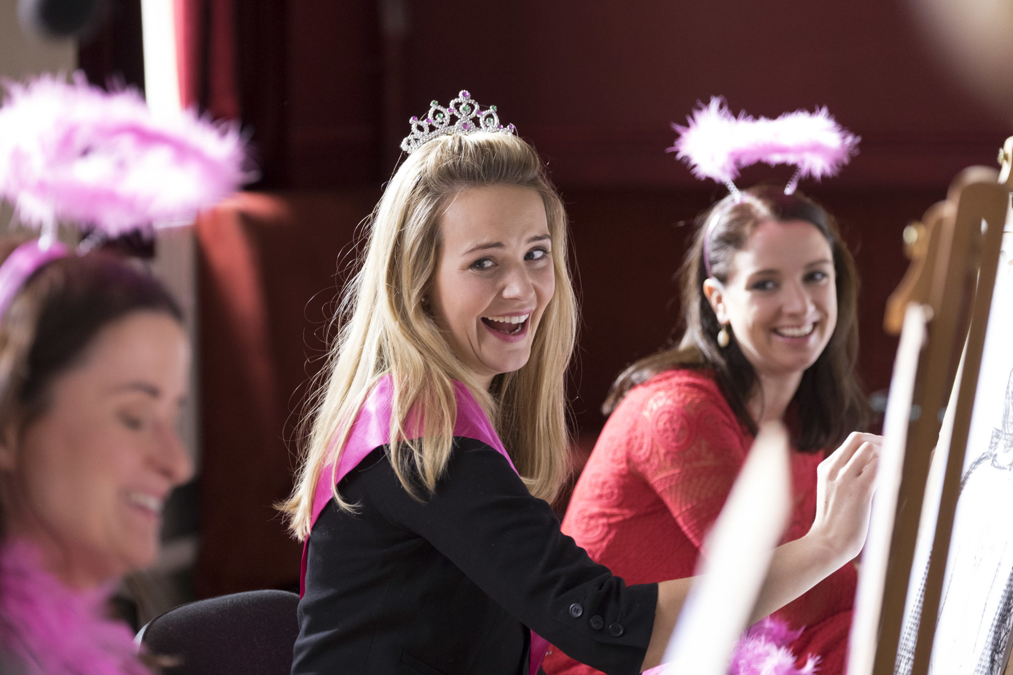 Aoibhinn Garrihy, Fionnula Flatherty and Lynette Callaghan in Lost & Found