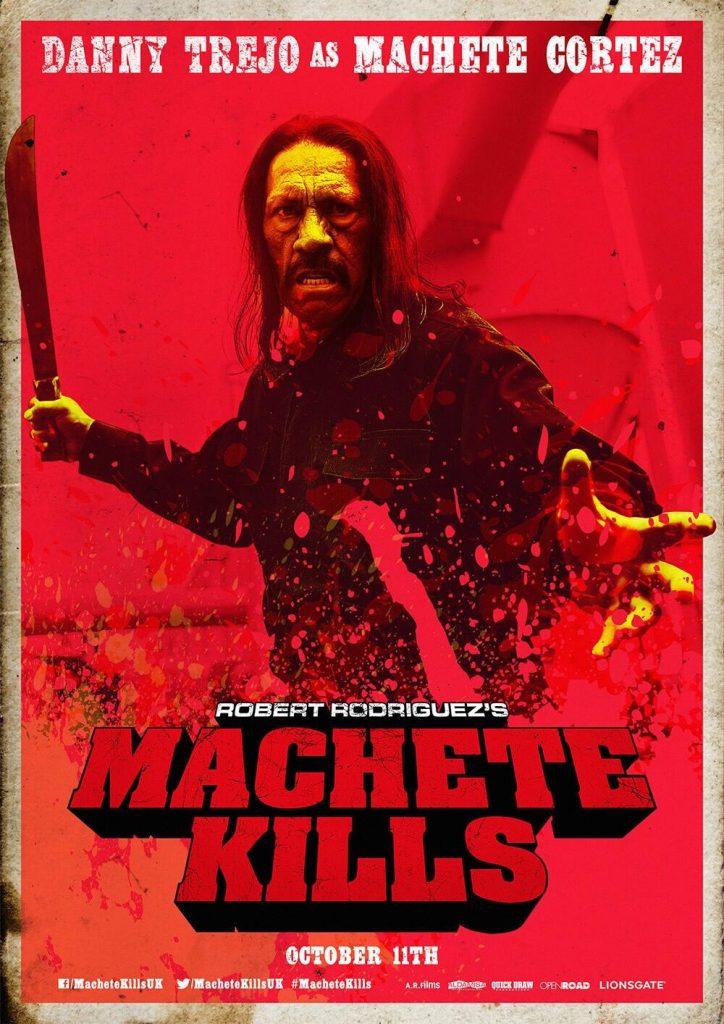 UK Machete character poster for Robert Rodriguez's Machete Kills Scannain