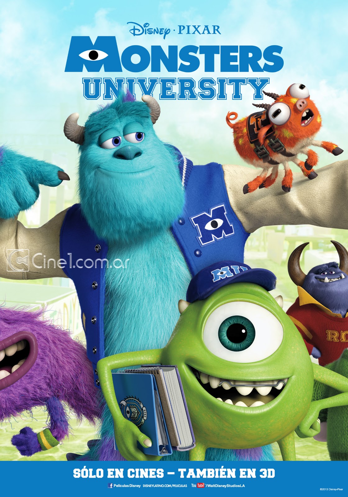 sulley official disney pic in 2023  Monster university, Animated movie  posters, Pixar characters