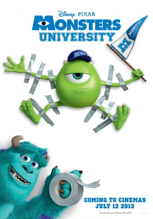 New 'Monsters University' Character Posters!