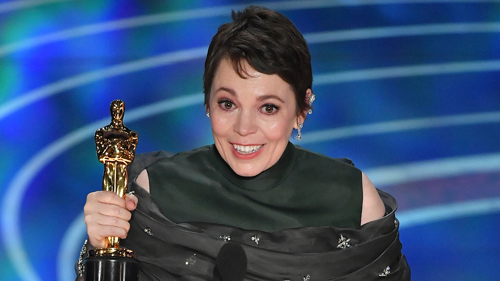 Olivia Colman wins Best Actress at the 91st Academy Awards for The Favourite