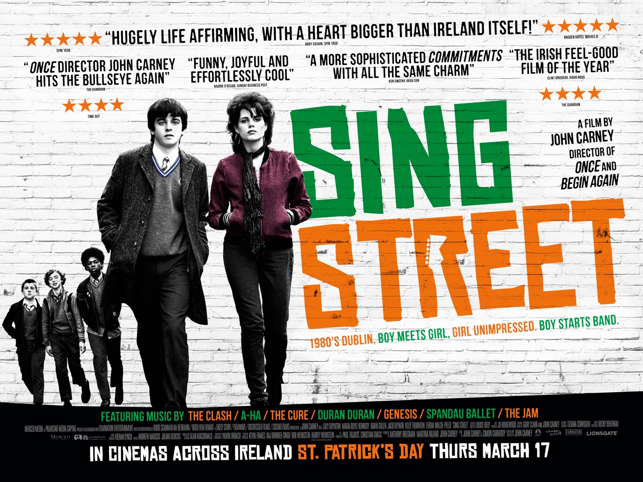 Sing Street - Quad Poster