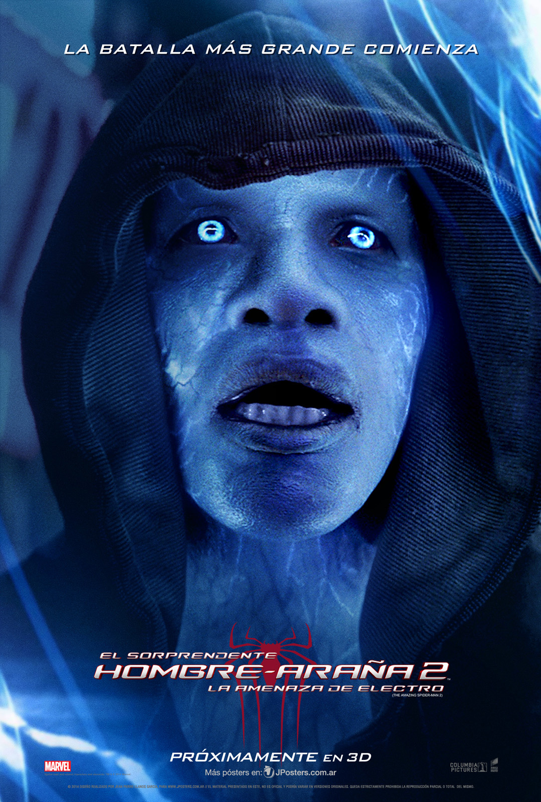 Series of Latin American character posters for Marc Webb's The Amazing