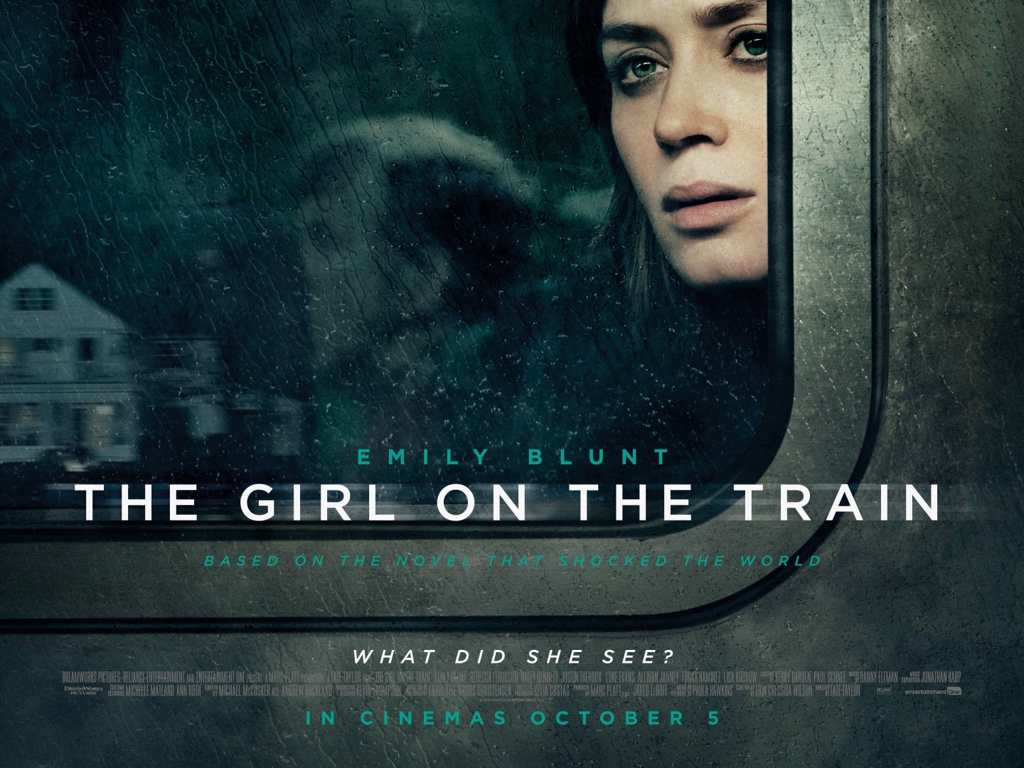 The Girl on the Train- Quad Poster