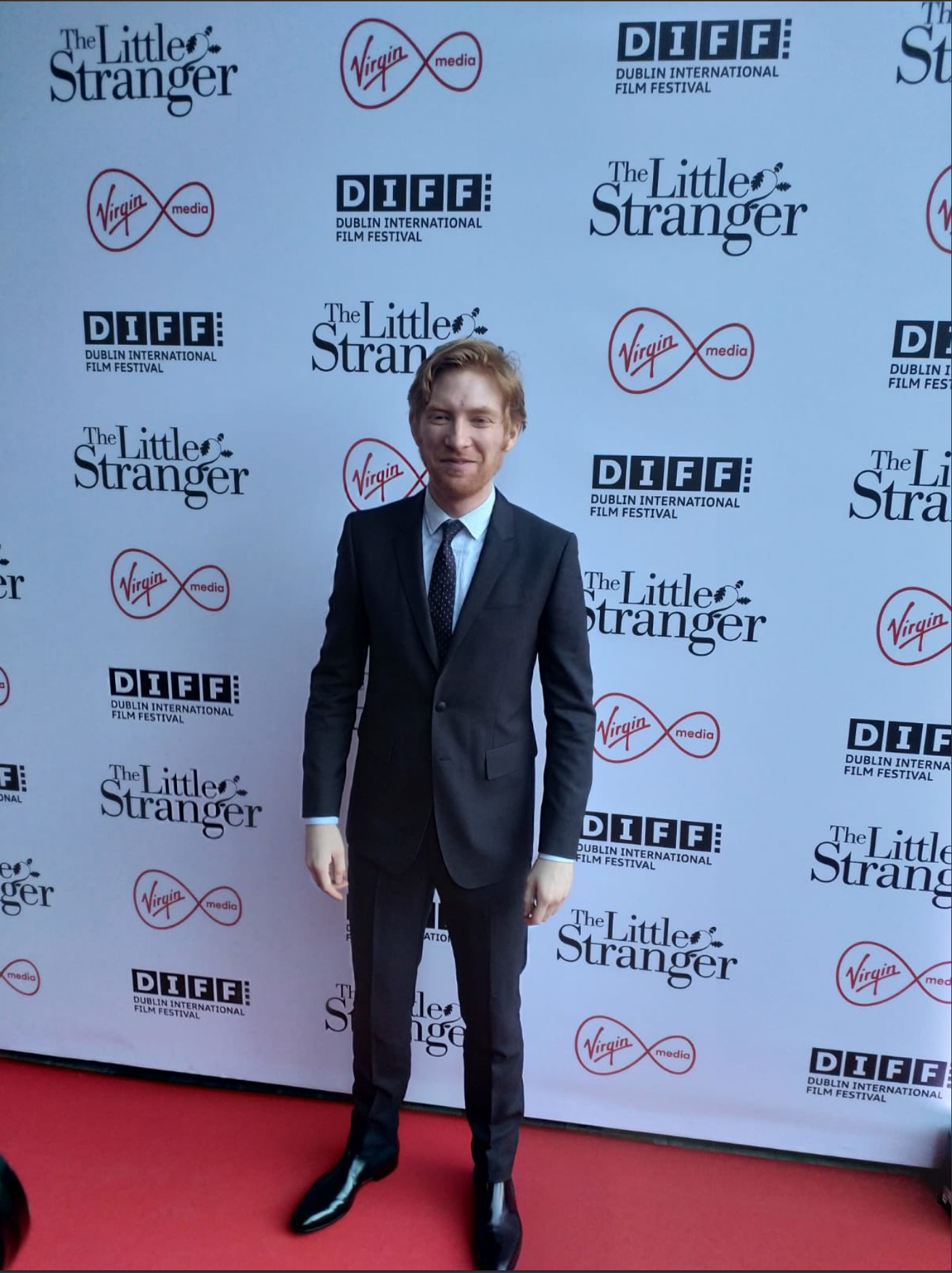 Domhnall Gleeson at the European Premiere of The Little Stranger in Light House Cinema