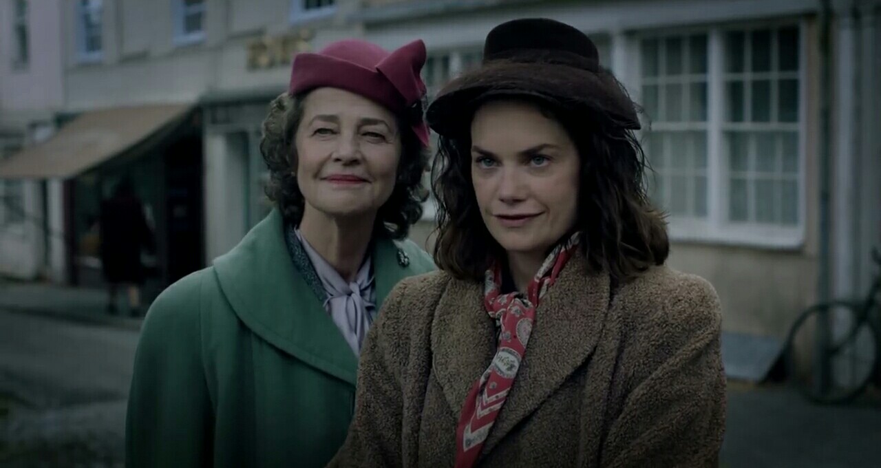 Charlotte Rampling as "Mrs. Ayres" and Ruth Wilson as “Caroline Ayres” in director Lenny Abrahamson’s THE LITTLE STRANGER, a Focus Features release. Credit: Nicola Dove / Focus Features