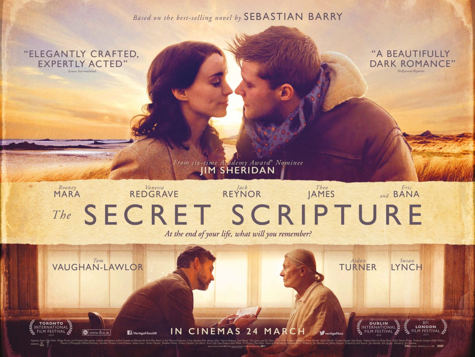 The Secret Scripture - Quad Poster