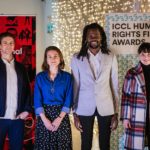 Virgin Media DIFF Dublin Human Rights Film Award 3 - Emmet Kirwan, Sorcha Pollack, Bulelani Mfaco and Aoife Kelleher